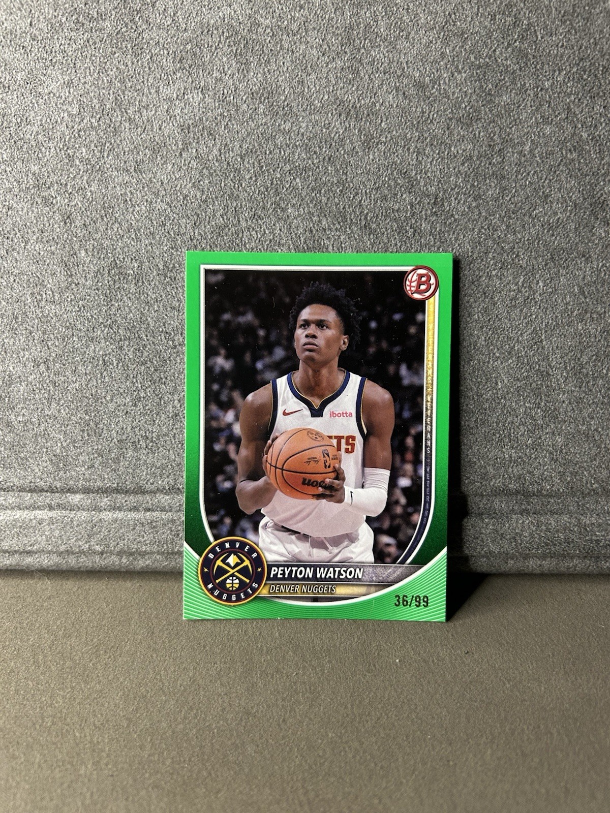 Peyton Watson /99 Paper Bowman