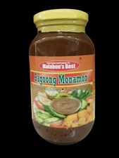 Bagoong Monamon Salted Anchovies Malabon's Best 340g 1 bottle