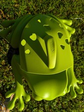 Boon Frog Pod Bath Tub Toy Scoop Storage Holder Caddy Storage Pool Water Green