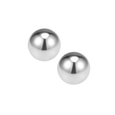 20mm Bearing Balls 304 Stainless Steel G100 Precision Balls 2pcs