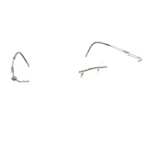 Silhouette 4302 40 6052 5227 Titanium Brown Rimless Eyeglasses Frames 49-17 140