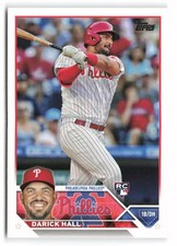 2023 Topps #209 Darick Hall Rookie Philadelphia Phillies RC