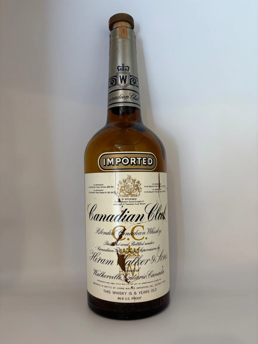 Canadian Club Whiskey Bottle Advertising for sale | eBay
