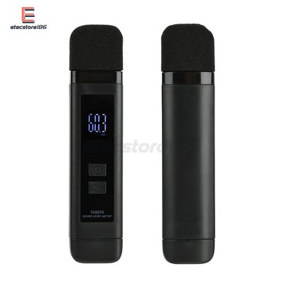 Digital Sound Level Meter 30~130dB Sound Noise Level Decibel Meter Rechargeable