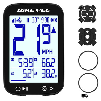GPS Fahrradcomputer 28h Akku 2,4 Zoll