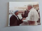 POPE JOHN PAUL II KAROL WOYTILA AND MOTHER TERESA OF CALCUTTA ARTURO MARI