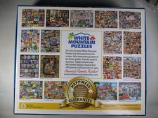 White Mountain Seek Find 1000 PC Piece Puzzle "Captured Moments" 24" x 30"