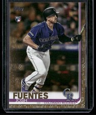 Josh Fuentes 2019 Topps Update Gold #US294 SN Colorado Rockies