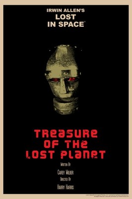 Lost In Space Treasure of the Lost Planet by Juan Ortiz Art Poster 12x18