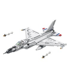Reobrix 33027 Kampfjet Klemmbaustein 1427 Teile 49 cm