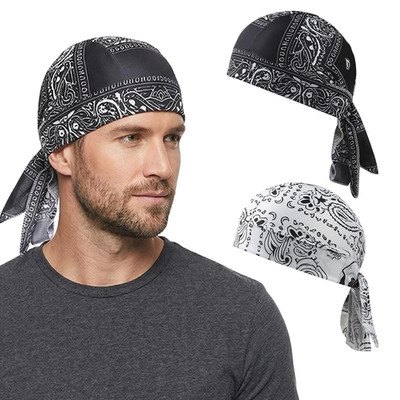 2 Stück Hüte Kopftuch Kappe Bandana, Atmungsaktiv Bandana Cap, Radkappen Feuchti