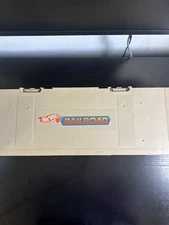 Vintage 1983 Hot Wheels Sto & Go Railroad Freight Yard Train Set INCOMPLETE