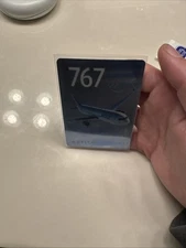DELTA AIR LINES 2025 767-300 BRAND NEW PILOT TRADING CARD #71