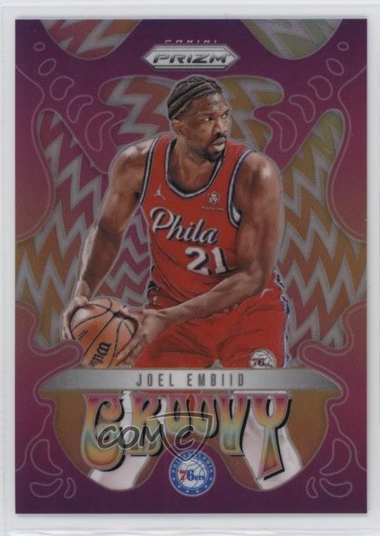 2024-25 Panini Prizm Groovy Joel Embiid #16
