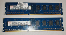 Hynix 8GB 2x 4GB PC3-12800U DDR3-1600 Memory HMT351U6EFR8C-PB Tested