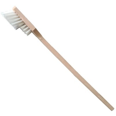 SOREX Stielbürste 60cm geschweifter Stiel Doppelbart Nylon Scheuerbürste Bürste