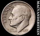 1952 Silver Roosevelt Dime-Scarce Better Date No Reserve #i2840