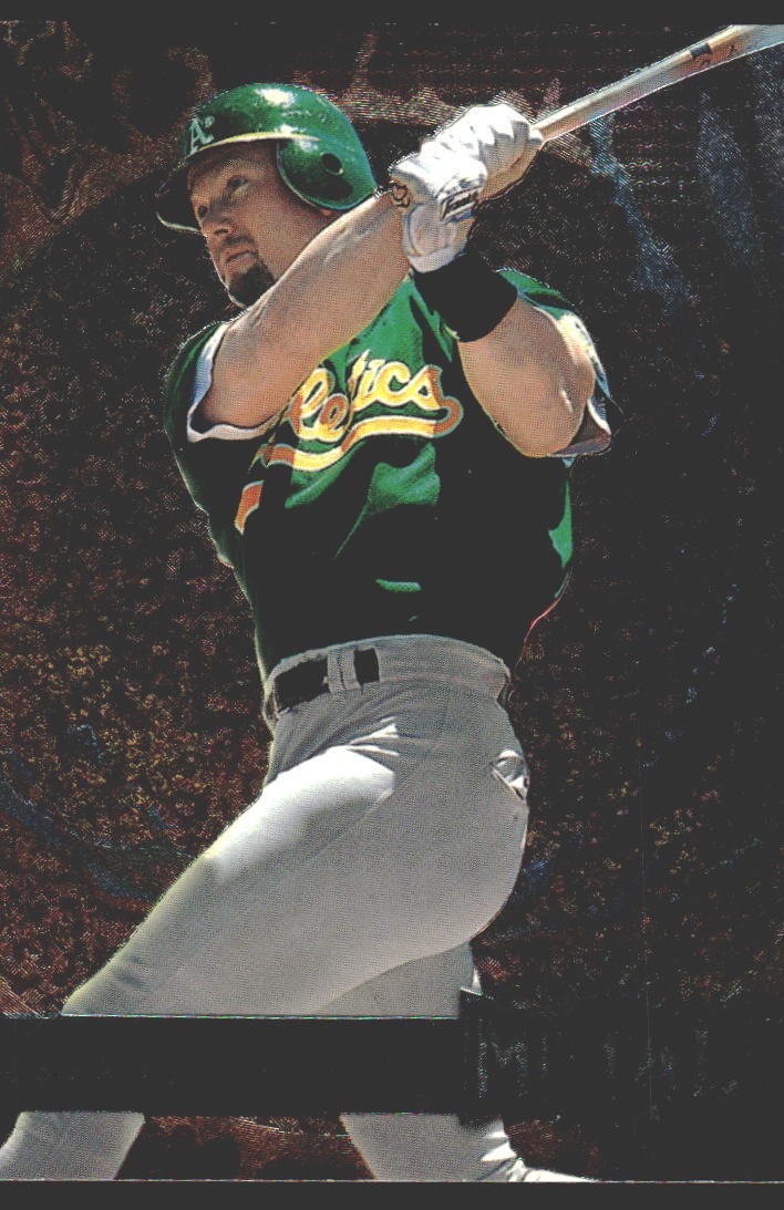 Mark McGwire #101 1996 Metal Universe Oakland Athletics