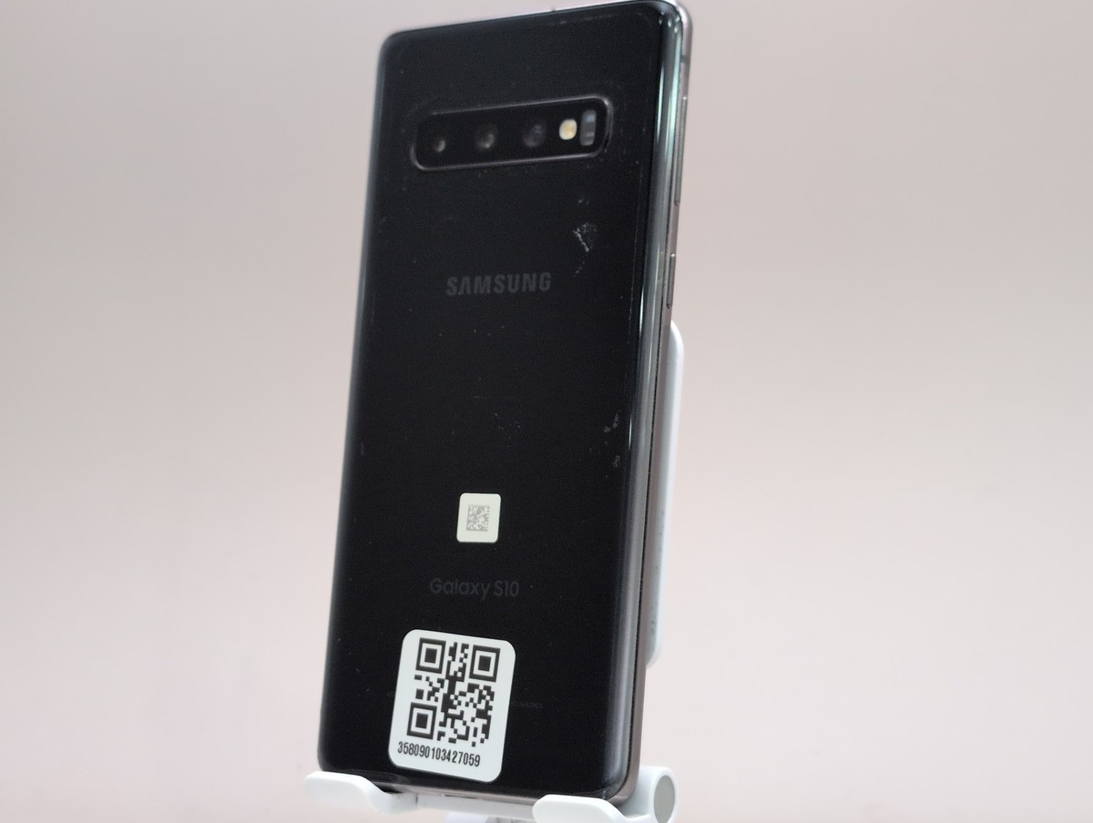 Samsung Galaxy S10 SM-G973U 128GB Prism Black Verizon Unlocked