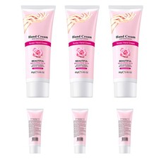 3Pcs Hand Care Cream 80g/pc Hand Lotion Fast-Absorbing Hand Cream Non-sticky