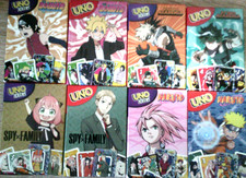 McDonalds Happy Meal Spielzeug 2025- "UNO x ANIME"  alle 8 Spielzeuge.