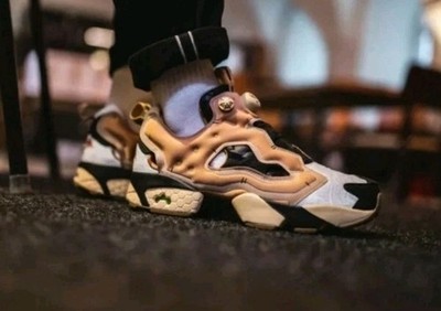 Reebok x Kung Fu Panda Instapump Fury OG Po GZ8632 men's basketball shoes Sz 9