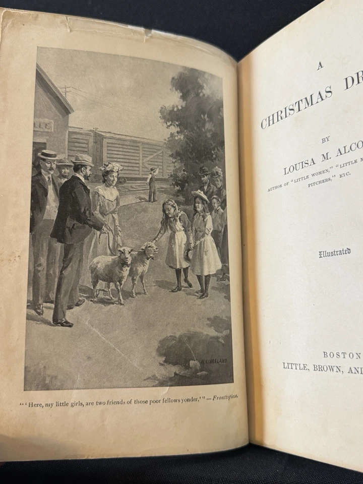 A Christmas Dream by Louisa M Alcott | 1901 HC | Foto 4 de 4