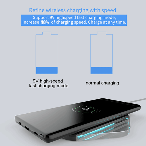 Nillkin Magic Cube Wireless Charger Fast Charge Edition - Black - 第 9/12 張圖片