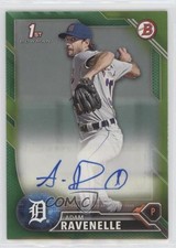 2016 Bowman Retail Prospect Auto Green 26/99 Adam Ravenelle #PA-AR Auto 0zc5