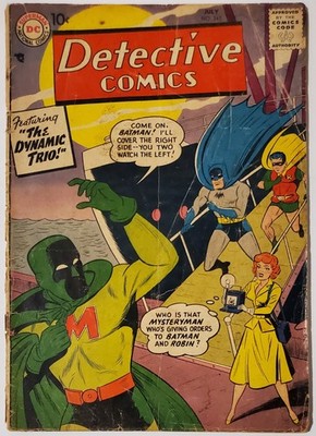 Detective Comics #245 DC Comics 1957 Vicki Vale Cover 1st Mystery Man