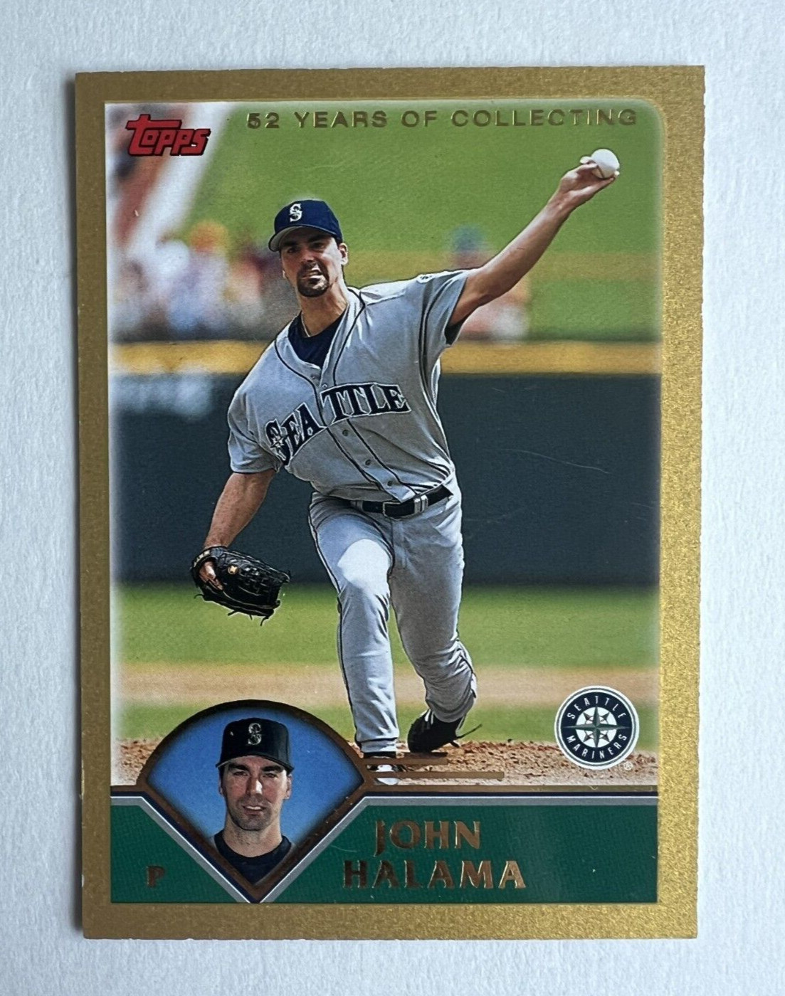 2003 Topps - Gold #280 John Halama /2003