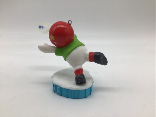 2011 Hallmark Keepsake“Football Superstar”Add A Name W/Stickers Ornament QXG4359 - Picture 4 of 12
