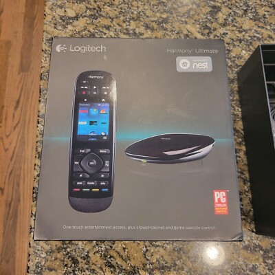 LOGITECH HARMONY Ultimate Hub Remote Control System Touch Screen 915-000201