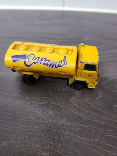 CADBURYS CARAMEL TRUCK Car Toy COLLECTION FORD TANKER Model MAJORETTE RARE - Picture 15 of 24