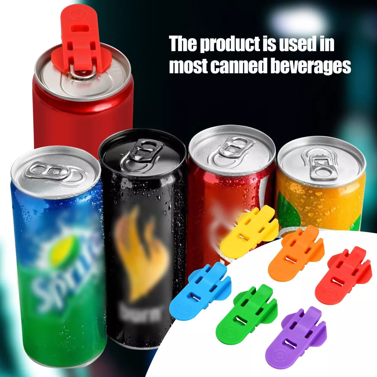 1PC/6PC Manual Can Opener Soda Beer Can Opener Beverage Can Top