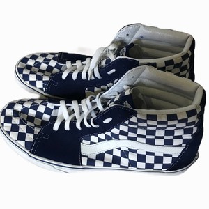 vans checkered high