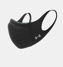 New Under Armour Mask Featherweight Sports Black Sz. Medium/Large Retail 25