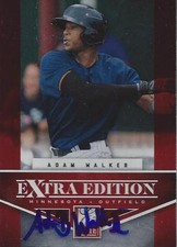 Adam Brett Walker Minnesota Twins 2012 Panini Elite Signed Card 