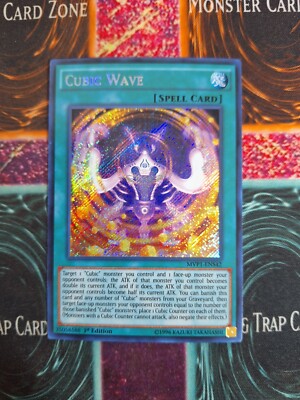 Yu-Gi-Oh! Cubic Wave MVP1-ENS42 Secret Rare 1st Edition Near Mint | eBay