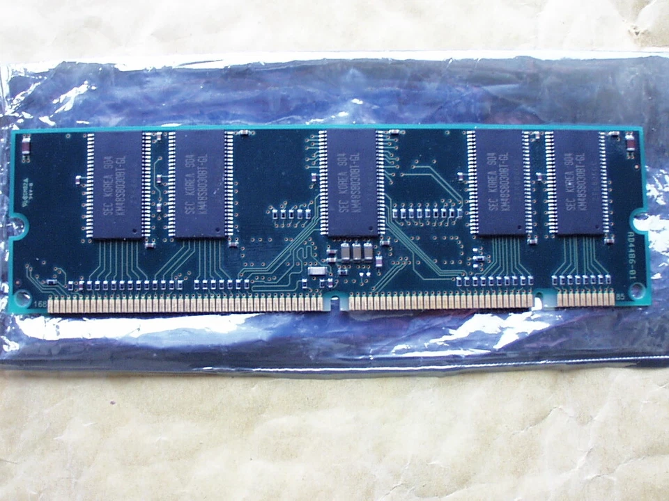 HP Samsung PC100R system registered 168 pin memory module 64MB SDR SDRAM - Image 2 of 3