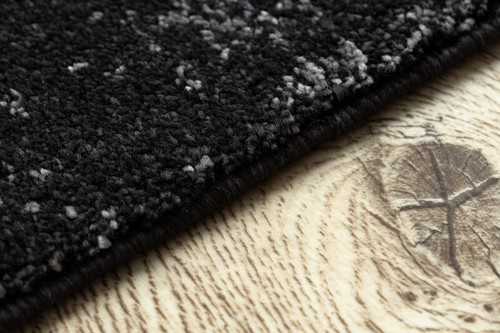 Increíble alfombra de diseño moderno original ""GNAB"" abstracción negra gris mejores alfombras - Imagen 4 de 6