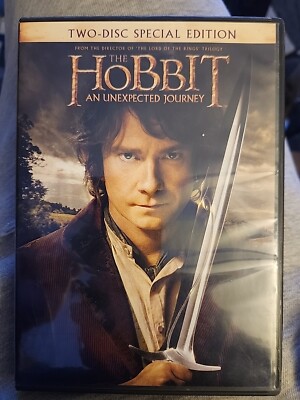 The Hobbit An Unexpected Journey DVD 2 Disc Special Edition Fantasy Film 2012