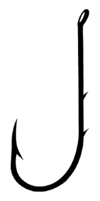 Jenzi High-Carbon Wurmhaken (Nickel) Gr. 4