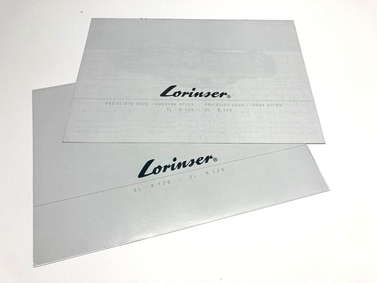 Lorinser Mercedes Benz SL Class R129 1989 2002 Tuning Accessories