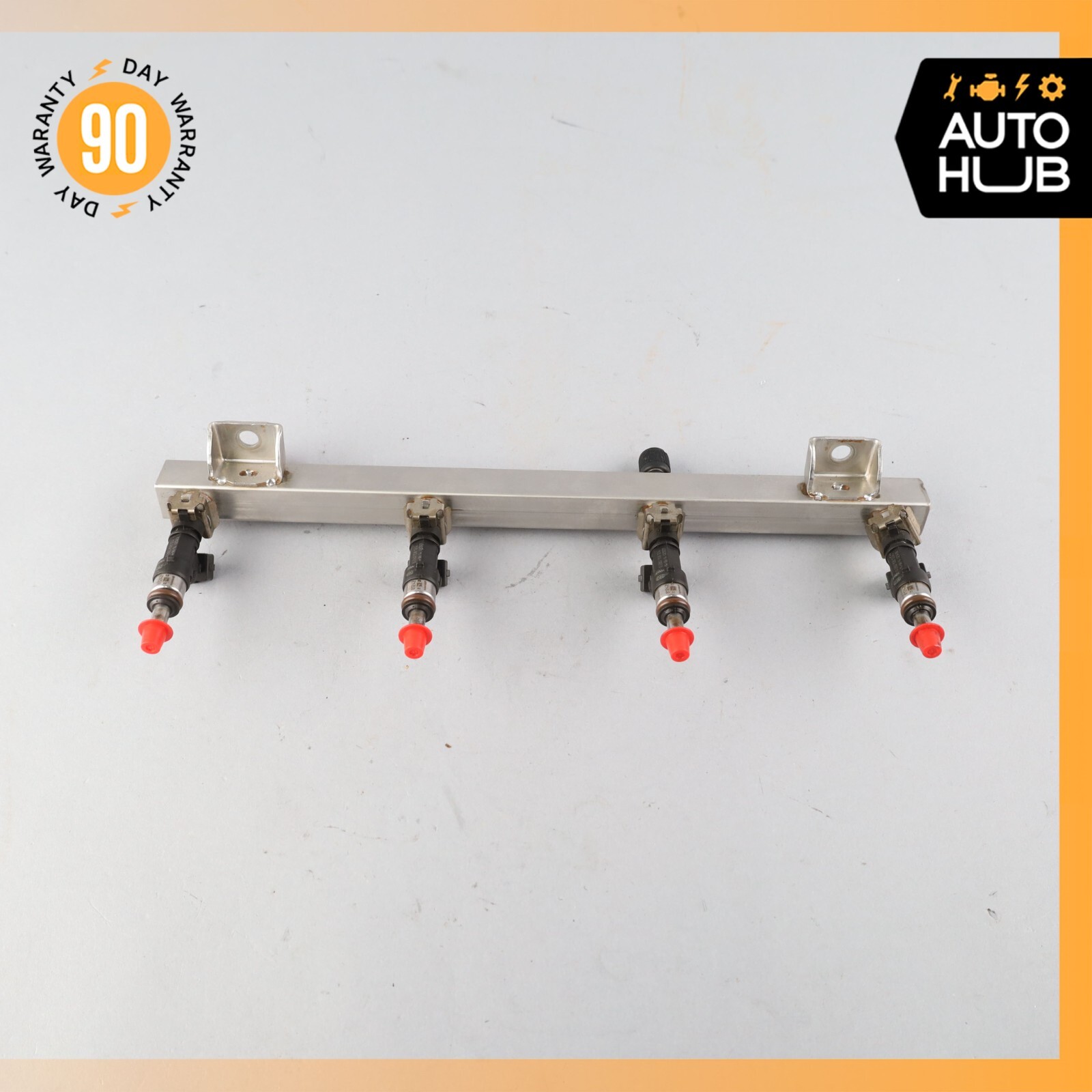 Maserati GranTurismo S M145 Fuel Injection Rail Line w/ Injectors Right Side OEM