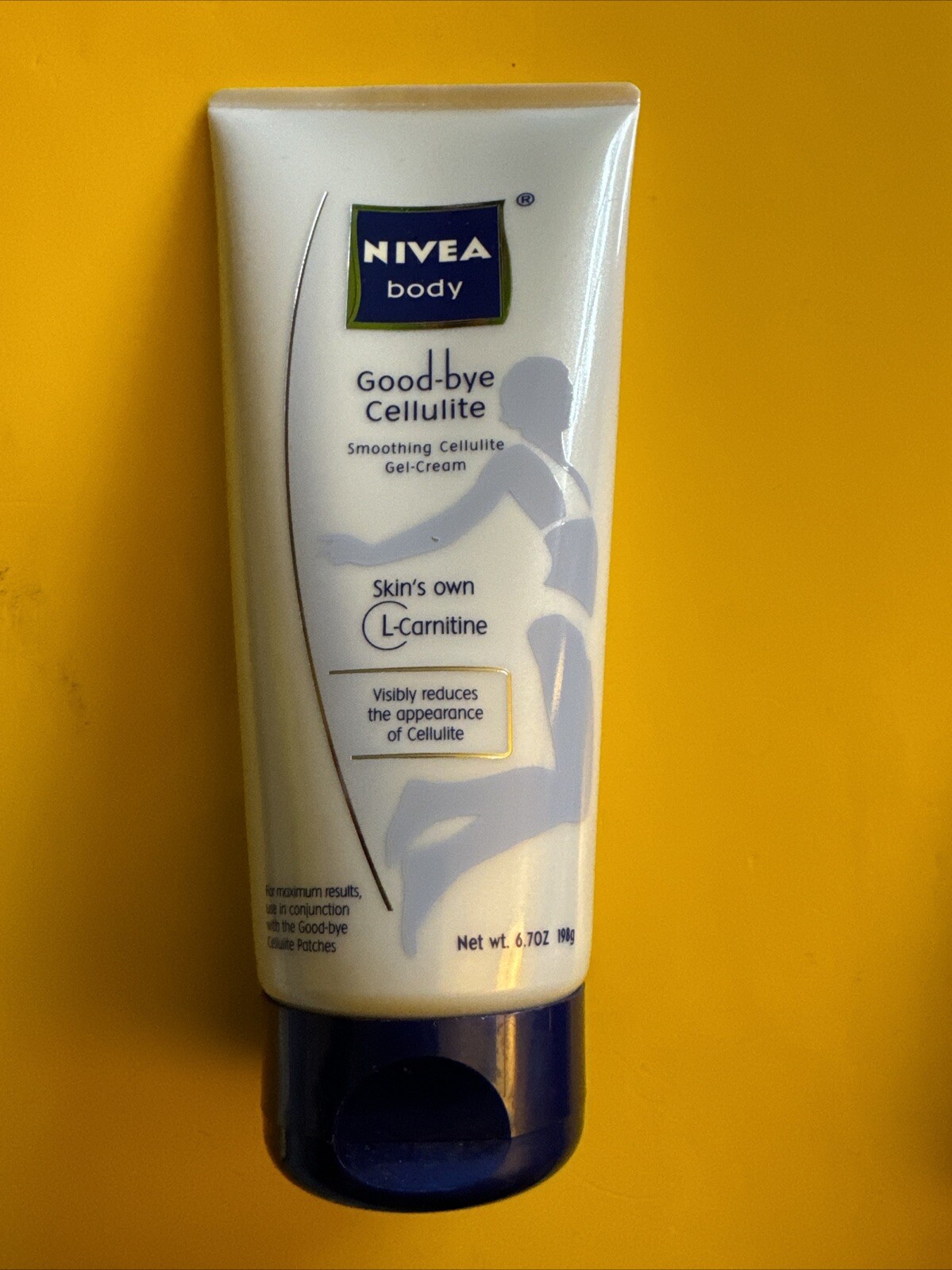 Nivea Good-Bye Cellulite Smoothing Gel Cream with L-Carnitine 6.7 oz Rare French Formula