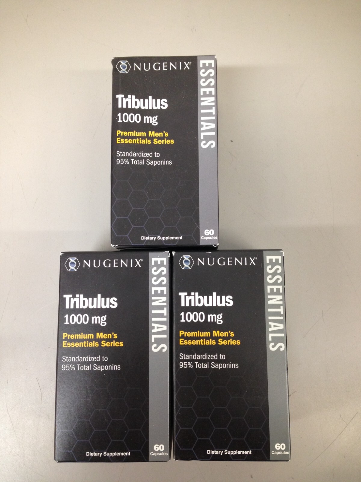 Lot of 3 Nugenix Essentials Tribulus Premium Men's Essentials Supplements Ex5/25 eBay