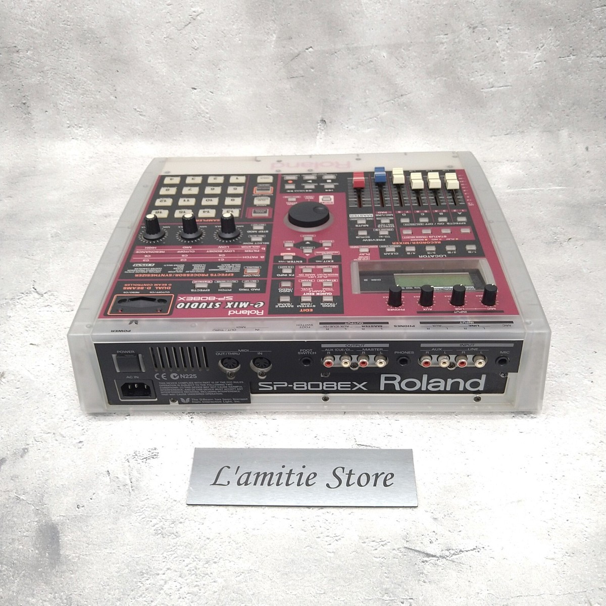 Roland SP-808EX e-Mix Studio Sampler Recorder Drum Machine
