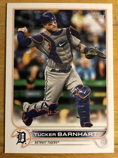 2022 Topps Series 2 Tucker Barnhart #406 Detroit Tigers High-Grade NM Centered!
