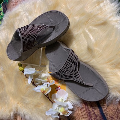 mink flip flops
